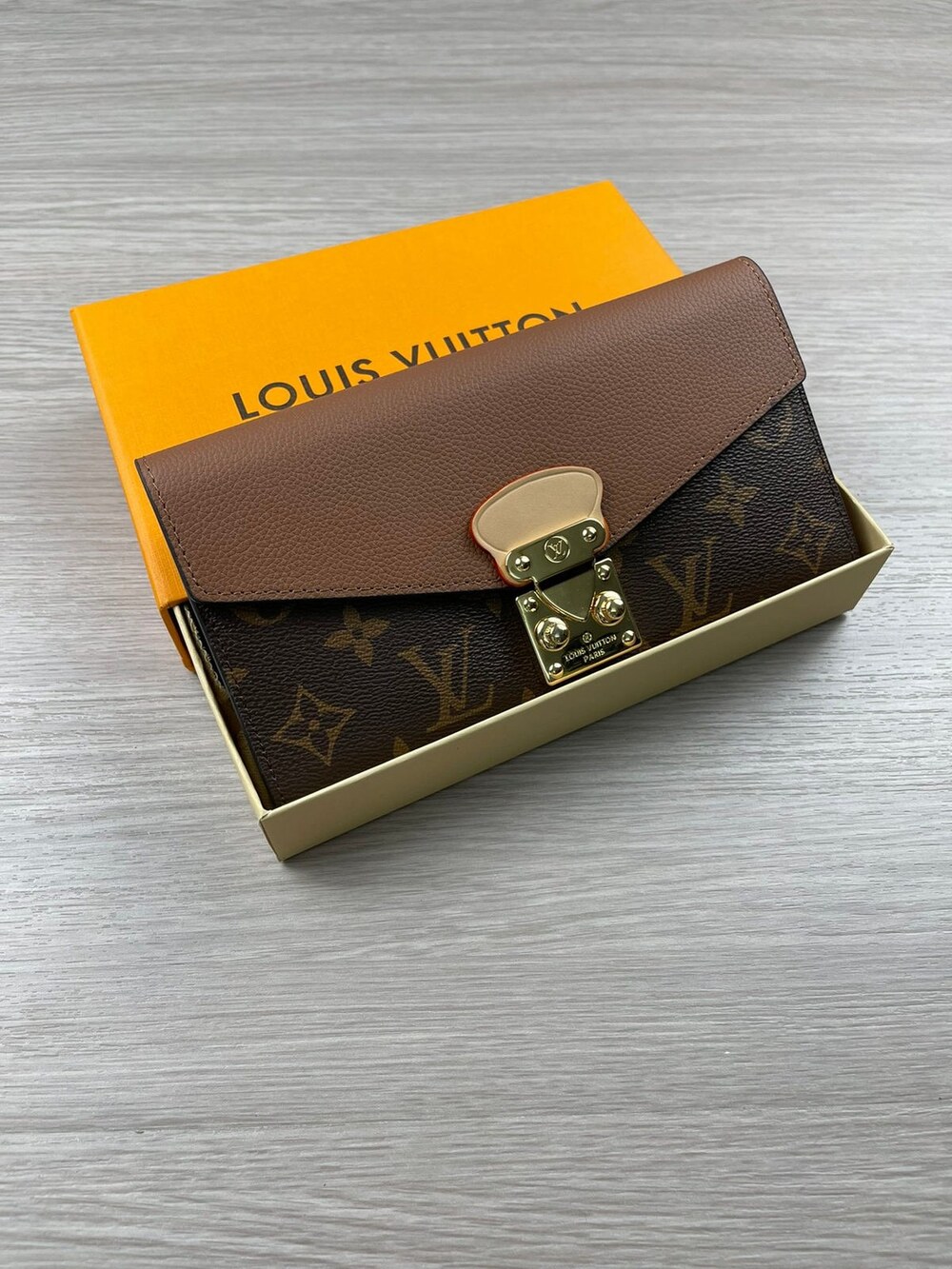 Louis Vuitton Monogram Portefeuille Juliette Long Wallet